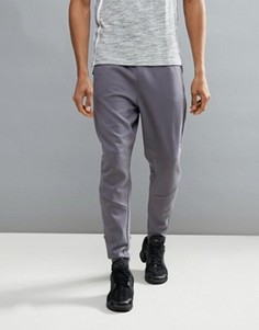 Серые джоггеры с заниженным шаговым швом adidas ZNE BP8474 - Серый