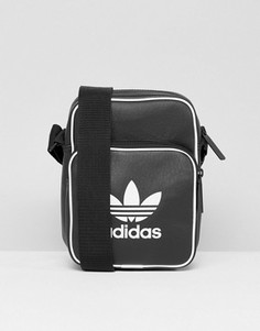 Черная сумка для авиапутешествий в стиле ретро adidas Originals BK2132 - Черный