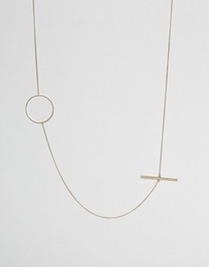 Длинное ожерелье ограниченной серии - Золотой Asos