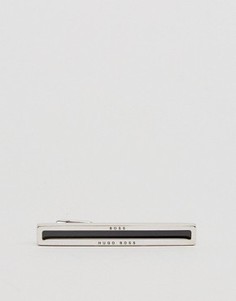 Черный зажим для галстука BOSS by Hugo Boss Tim - Черный