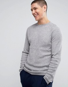 Фактурный джемпер Selected Homme - Серый