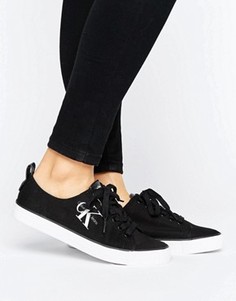 Черные кроссовки с логотипом Calvin Klein Jeans Dora - Черный