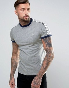 Серая футболка Fred Perry Sports Authentic - Серый
