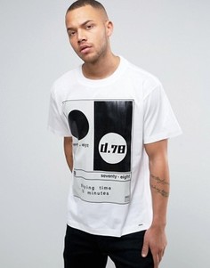 Футболка с принтом Diesel T-WALLACE - Белый