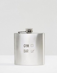 Плоская фляжка Gym/Bar - Мульти Gifts