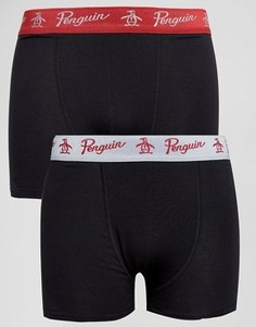 Набор из 2 черных боксеров-брифов Original Penguin - Мульти