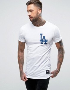 Длинная футболка Majestic L.A. Dodgers - Белый