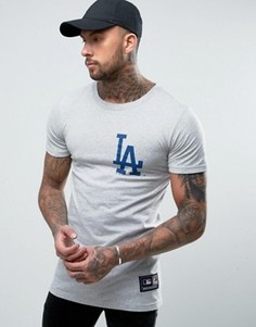 Длинная футболка Majestic L.A. Dodgers - Серый