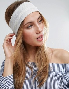 Повязка-тюрбан на голову ASOS - Белый