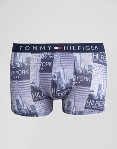 Трусы с принтом New York Tommy Hilfiger - Синий