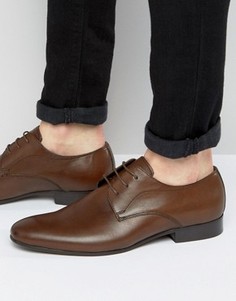 Кожаные дерби Steve Madden Henson - Коричневый