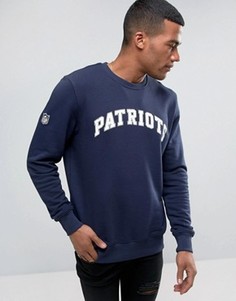 Свитшот с логотипом спортивного клуба Patriots New Era - Синий