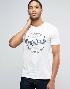 Футболка с логотипом Jack & Jones - Белый