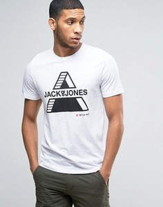 Футболка с треугольником Jack &amp; Jones - Белый