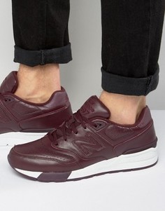 Кроссовки в стиле 70-х New Balance Running 420 ML597BUL - Красный