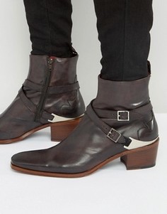 Кожаные ботинки Jeffery West Manero Jodphur - Коричневый
