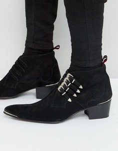 Кожаные ботинки с пряжками Jeffery West Sylvian - Черный