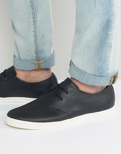 Низкие кожаные кроссовки Fred Perry Byron - Темно-синий