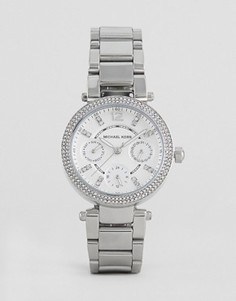 Серебристые часы Michael Kors Parket - Серебряный
