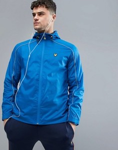 Синяя легкая куртка с капюшоном Lyle &amp; Scott Fitness Stewart - Синий