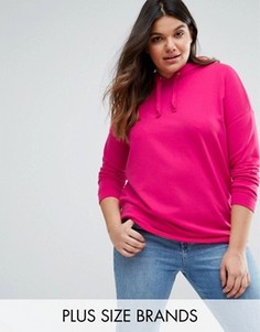 Джемпер с капюшоном New Look Plus - Розовый