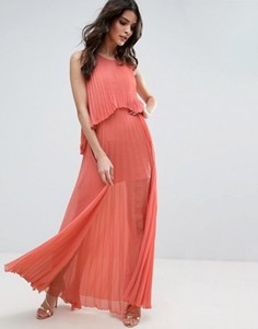 Плиссированное платье Jovonna Angel Delight - Розовый