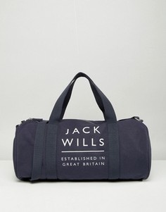 Темно-синяя спортивная сумка Jack Wills - Темно-синий