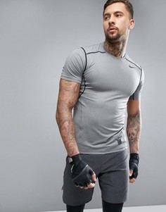 Серая футболка Nike Training 801239-091 - Серый