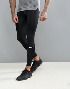 Черные леггинсы с компрессионным эффектом Nike Training 703098-010 - Черный