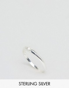 Серебряное кольцо с камнем ASOS - Серебряный