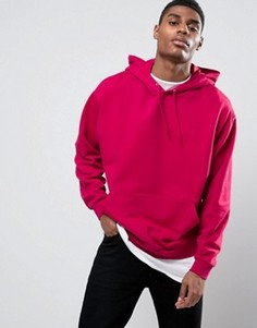 Свободное розовое худи ASOS - Розовый