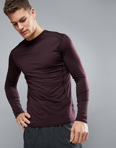 Бордовый лонгслив New Look SPORT - Красный