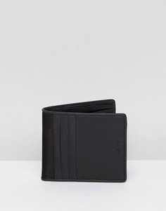 Кожаный кошелек для карточек и банкнот AllSaints - Черный