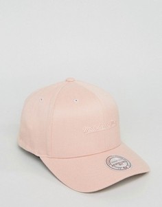 Розовая бейсболка Mitchell &amp; Ness 110 - Розовый