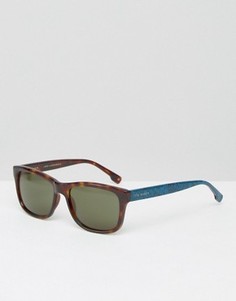 Квадратные солнцезащитные очки Ted Baker - Коричневый