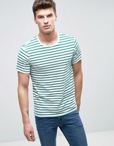Футболка в полоску United Colors of Benetton - Зеленый