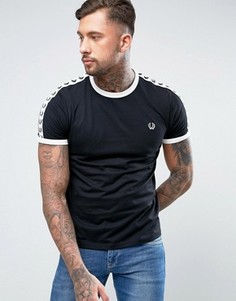 Черная футболка Fred Perry Sports Authentic - Черный