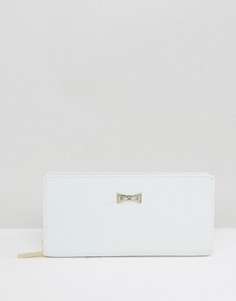 Бумажник на молнии с металлическим бантом Ted Baker Matinee - Зеленый