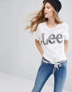 Футболка с логотипом Lee - Белый