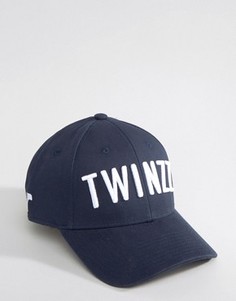 Темно-синяя бейсболка Twinzz - Темно-синий