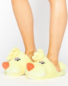 Слиперы ASOS NAOMI Sassy Chick - Желтый