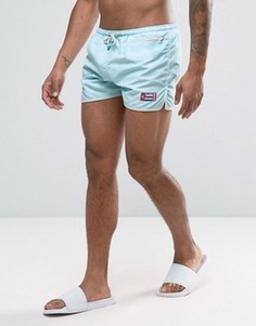 Голубые шорты для плавания Oiler & Boiler East Hampton - Синий