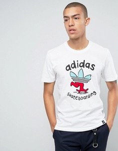 Футболка adidas Skateboarding Meka BJ8692 - Белый