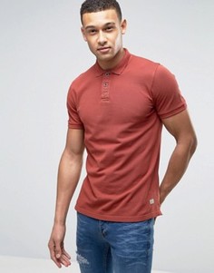 Узкое поло Jack &amp; Jones Vintage - Красный
