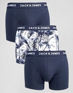 3 пары боксеров-брифов Jack &amp; Jones - Мульти