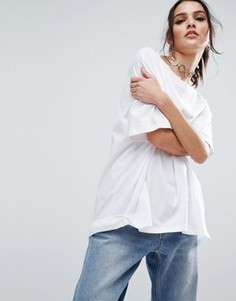 Oversize-футболка ASOS - Белый