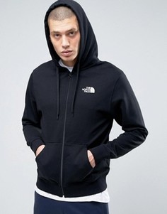 Черное худи на молнии The North Face Open Gate - Черный