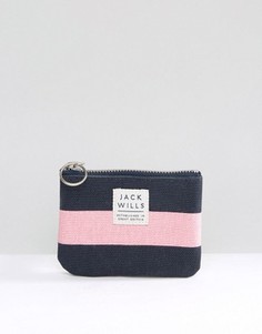 Сине-розовый кошелек для мелочи с молнией сверху Jack Wills - Мульти