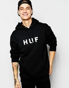 Худи с логотипом HUF - Черный