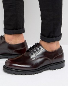 Кожаные туфли дерби Hudson London - Красный